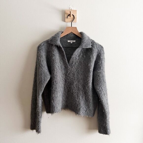 Madewell Brushed Polo Sweater Size XS - Picture 3 of 6